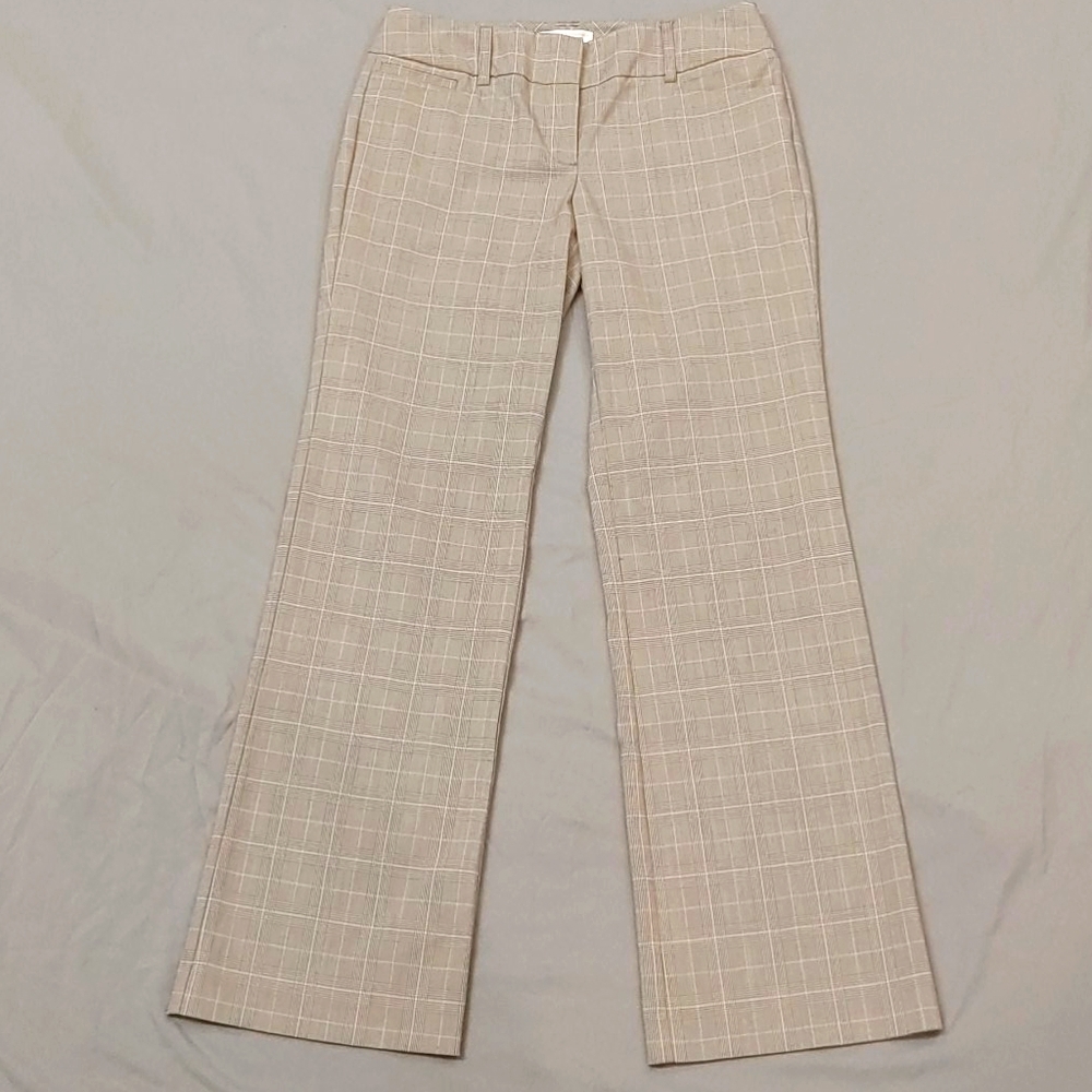 NY&C Plaid stretch business pants sz 2 Petite